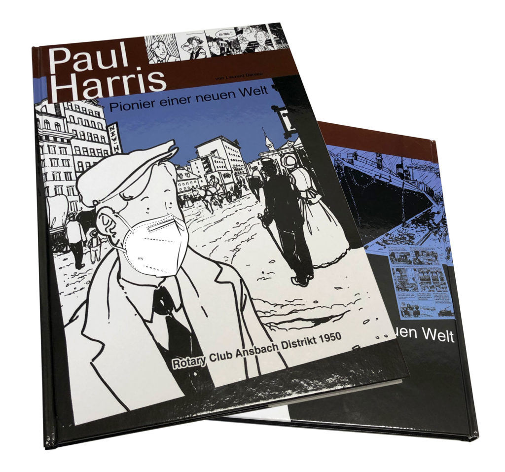 Paul Harris Comic Cover